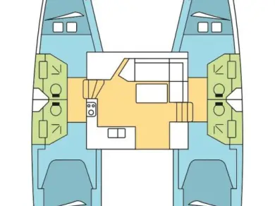 Alquiler de Fountaine Pajot Isla 40 en Parham Town