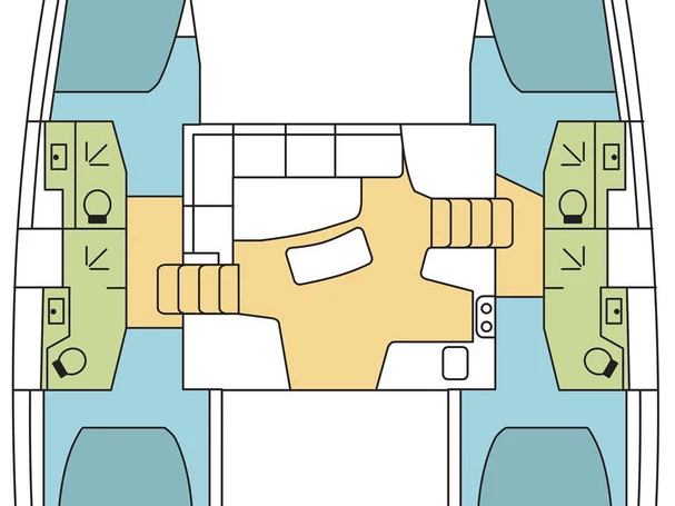 Catamarán para alquilar Komolac al mejor precio