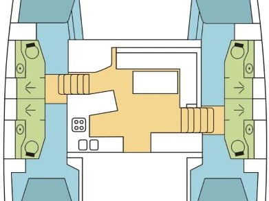 Alquiler de Catamarán, con o sin patrón Lagoon Placencia