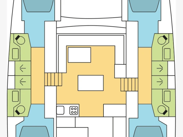 Alquiler de Catamarán, con o sin patrón Lagoon Airlie Beach