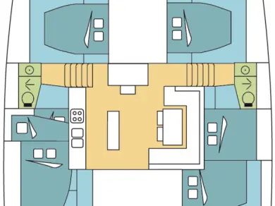 Alquiler de embarcaciones Lagoon Lagoon 52 F enLa Paz en Samboat