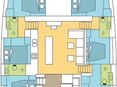 Alquiler Catamarán en Raiatea Island - Lagoon Lagoon 620