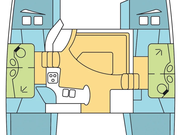 Alquiler de Fountaine Pajot Lipari 41 en Airlie Beach