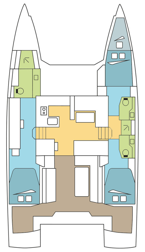 Alquiler Catamarán en Komolac - Nautitech Nautitech 46 Fly