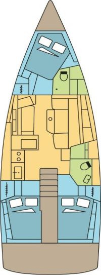 Alquiler de barcos Saint-Mandrier-sur-Mer barato de Oceanis 41.1