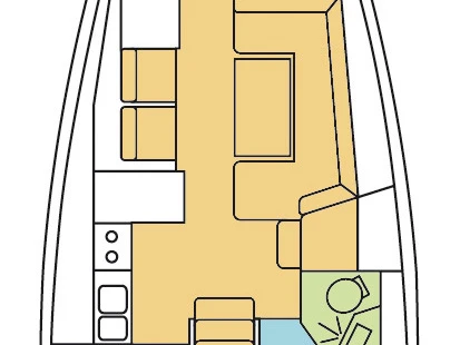 Alquiler Velero Bénéteau con o sin  título de navegación