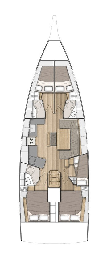 Alquiler Velero en Lefkáda - Bénéteau Oceanis 46.1
