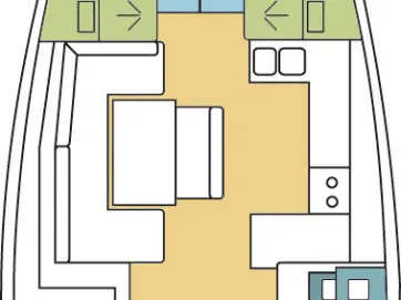 Alquiler Velero Bénéteau con o sin  título de navegación