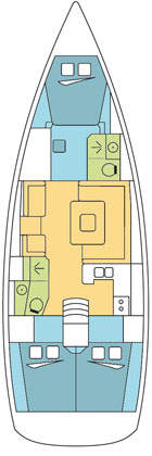 Alquiler de barcos Raiatea Island barato de Sun Odyssey 439