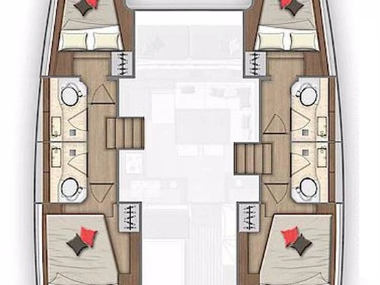 Alquiler Catamarán Lagoon con o sin  título de navegación