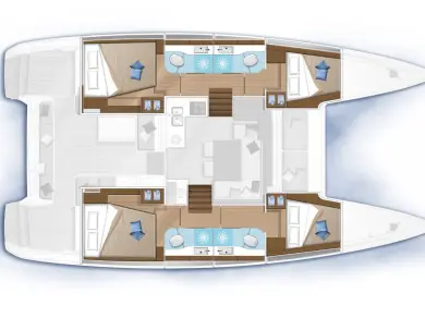 Alquiler de embarcaciones Lagoon Lagoon 40 enKaštela en Samboat