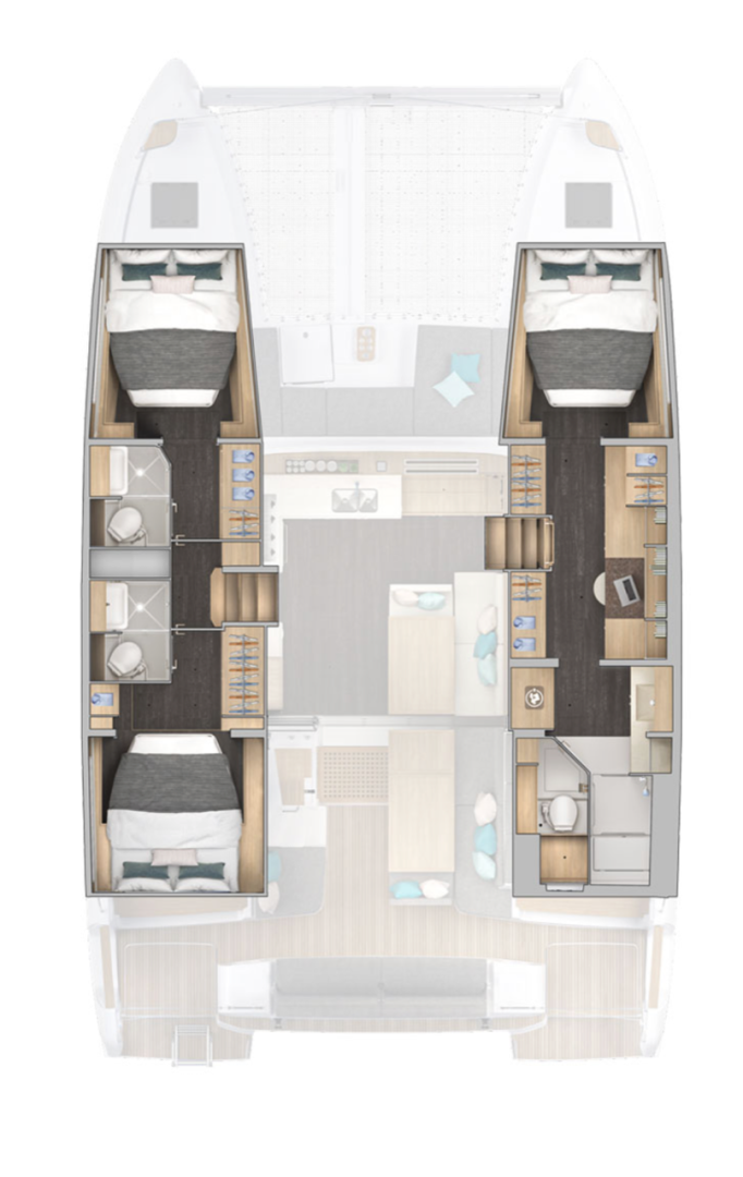 Catamarán para alquilar Kaštela al mejor precio