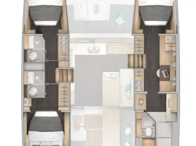 Catamarán para alquilar Kaštela al mejor precio