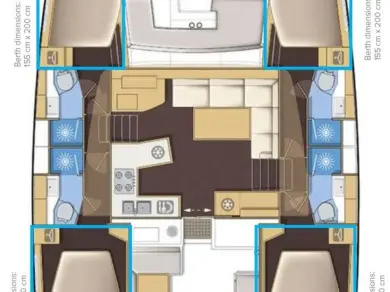 Alquiler Kaštela - Lagoon Lagoon 450 F en SamBoat