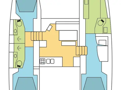 Alquiler de barcos Kaštela barato de Lagoon 46