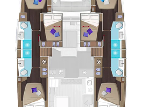Catamarán para alquilar Kaštela al mejor precio