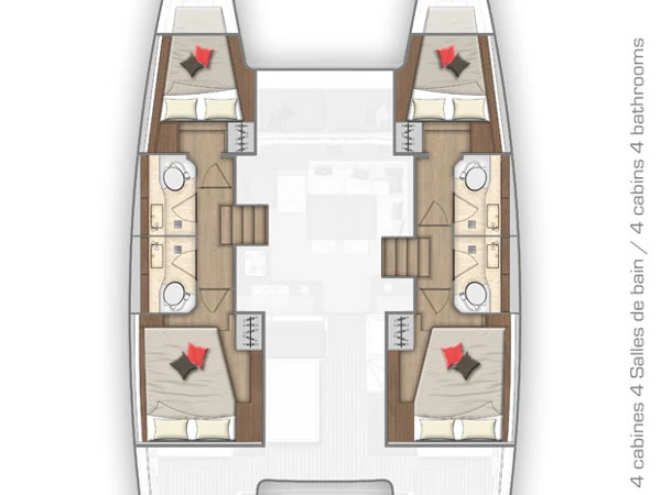 Alquiler Catamarán Lagoon con o sin  título de navegación