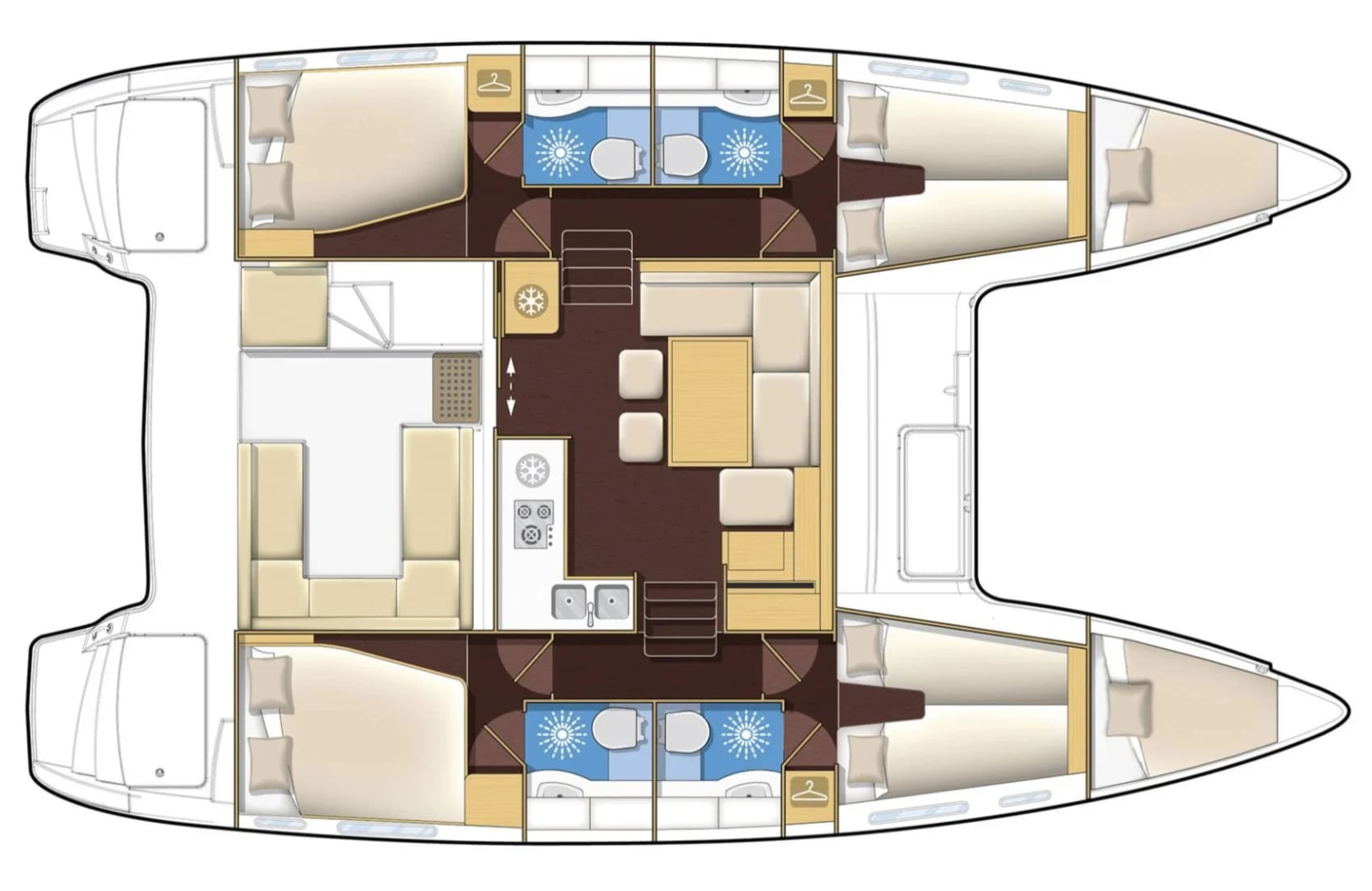 Alquiler Álimos - Lagoon Lagoon 400 S2 en SamBoat