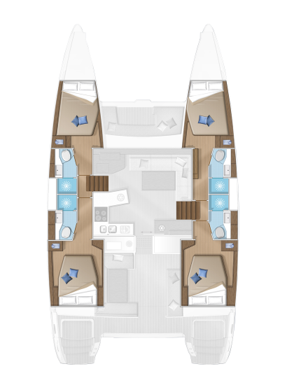 Alquiler de Lagoon Lagoon 450 F en Álimos