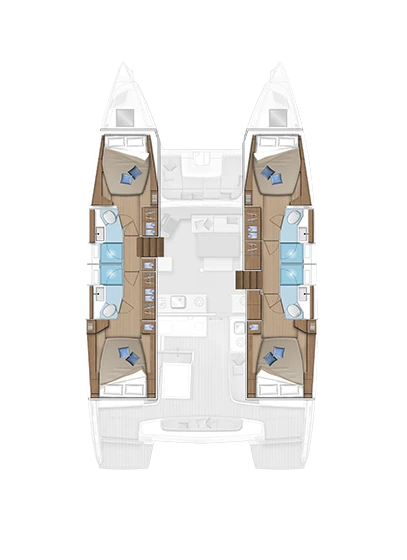 Alquiler de embarcaciones Lagoon Lagoon 46 enÁlimos en Samboat