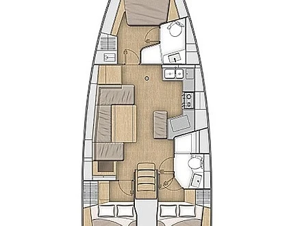 Alquiler Velero en Lefkáda - Bénéteau Oceanis 40.1