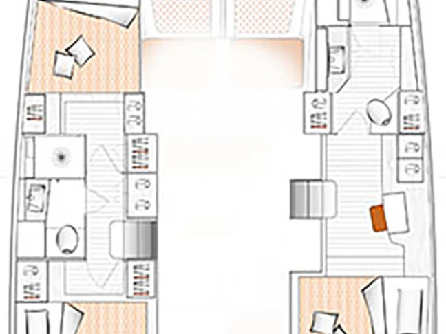 Alquiler Catamarán en Néa Péramos - Excess Excess 11