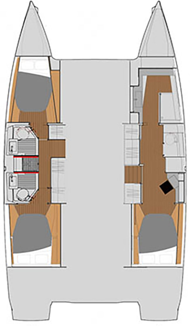Alquiler Catamarán en Néa Péramos - Fountaine Pajot Astrea 42