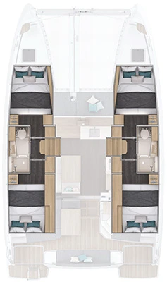 Lagoon Lagoon 38 de alquiler a Néa Péramos