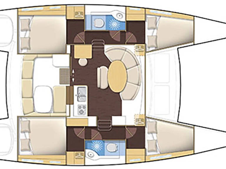 Alquiler de barcos Propriano barato de Lagoon 380