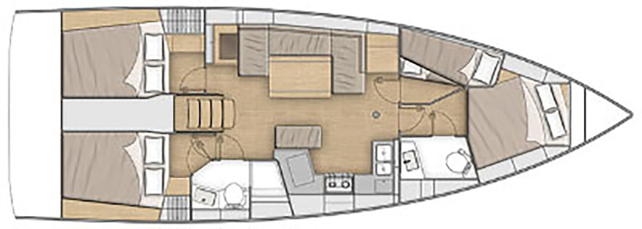 Alquiler de embarcaciones Bénéteau Oceanis 40.1 enBormes-les-Mimosas en Samboat