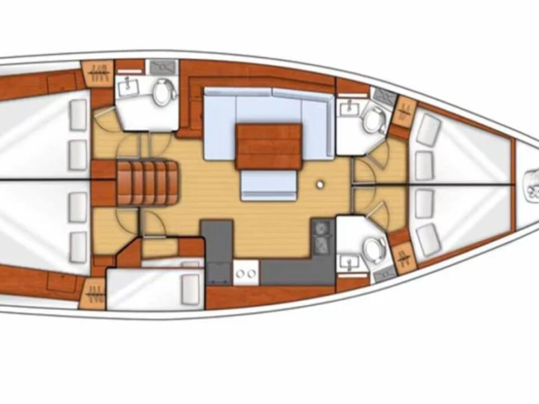 Alquiler Velero en Ávdira - Bénéteau Oceanis 48