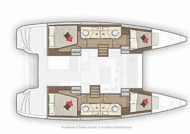 Alquiler de embarcaciones Lagoon Lagoon 40 enPréveza en Samboat