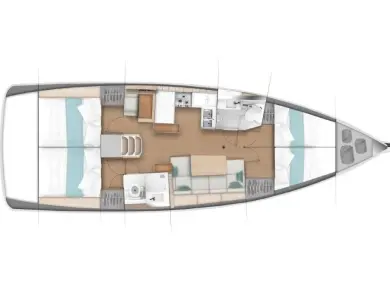 Alquiler de Jeanneau Sun Odyssey 440 en Néa Péramos