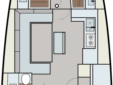Alquiler de embarcaciones Dufour Dufour 470 enFrenchtown en Samboat