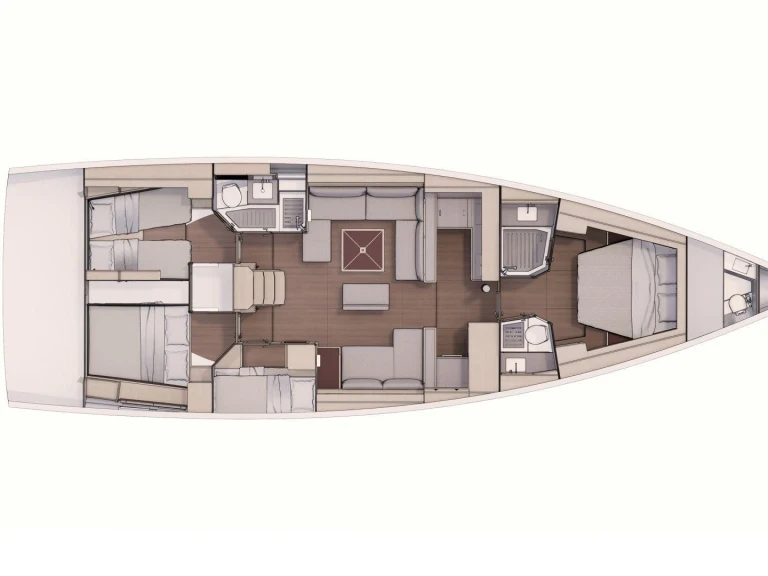 Alquiler Velero Dufour con o sin  título de navegación