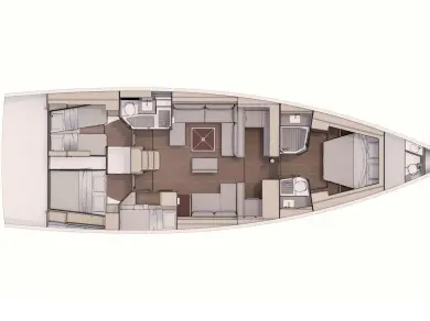 Alquiler Velero Dufour con o sin  título de navegación