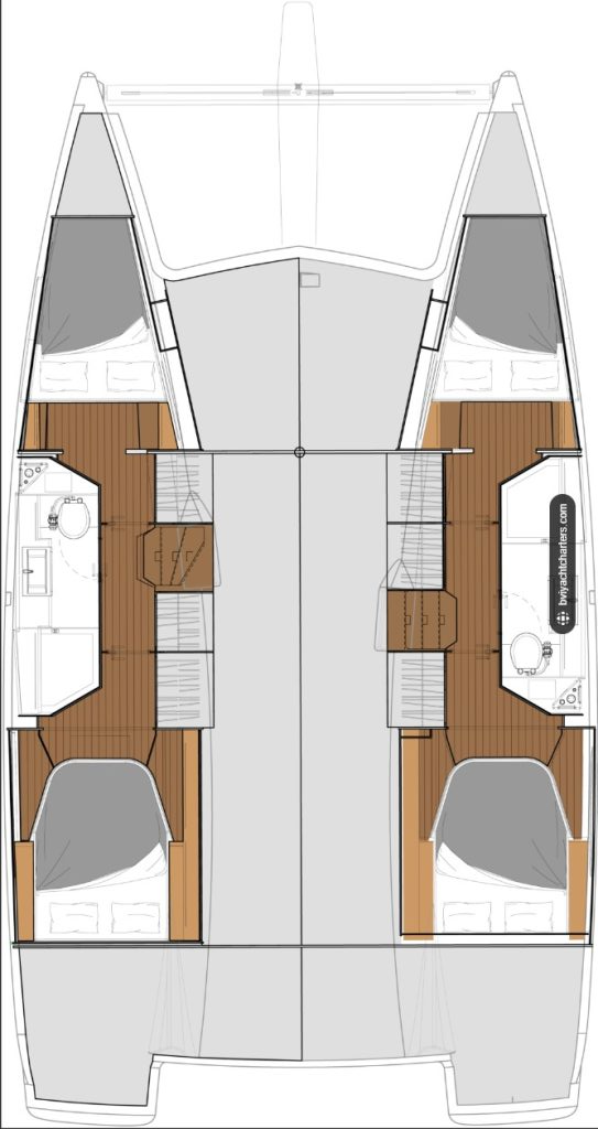 Alquiler de Catamarán, con o sin patrón Fountaine Pajot Frenchtown