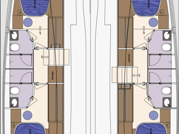 Alquiler de embarcaciones HeySea Seaview 50 enMarsh Harbour en Samboat