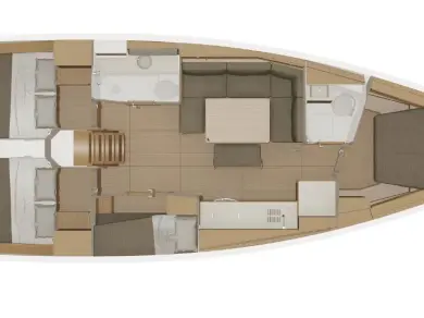 Alquiler de barcos Hamble-le-Rice barato de Dufour 430 Grand Large