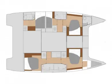 Alquiler Catamarán en Ao Po - Fountaine Pajot Saona 47