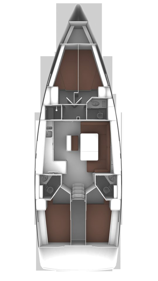 Bavaria Cruiser 46 de alquiler a Fethiye