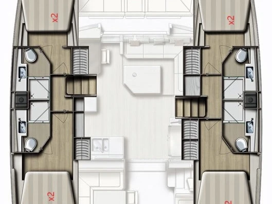 Catamarán para alquilar Isla Corazón de Jesús al mejor precio