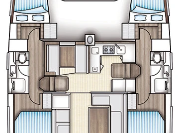 Alquiler Catamarán en Tribunj - Bavaria Nautitech 40 open NEW - 4 + 2 cab.