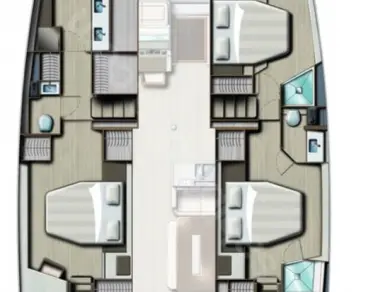 Alquiler Catamarán en Fethiye - Bali Bali 4.8