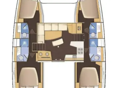 Alquiler de barcos Mahé barato de Lagoon 42