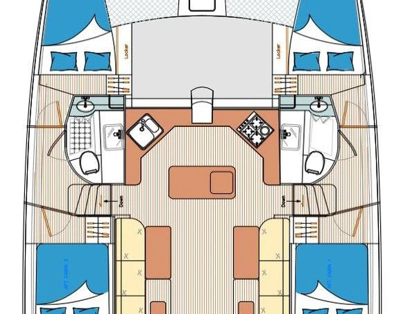 Alquiler de embarcaciones Island Spirit Yachts Island Spirit 410 enMai Khao en Samboat