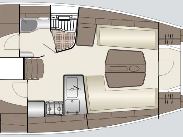 Alquiler de embarcaciones Dehler Dehler 38 SQ enPunat en Samboat