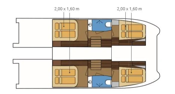 Alquiler de embarcaciones Fountaine Pajot Fountaine Pajot MY 37 enPrimošten en Samboat