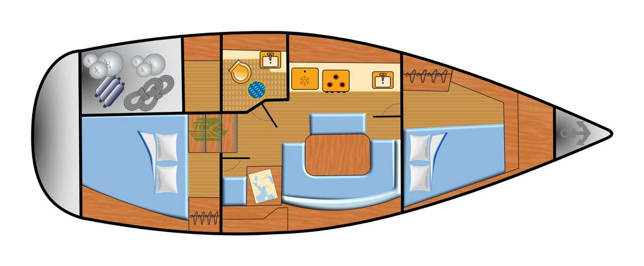 Alquiler de embarcaciones Dufour Dufour 365 Grand Large enBarth en Samboat