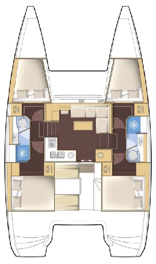 Alquiler de embarcaciones Lagoon Lagoon 39 enFethiye en Samboat